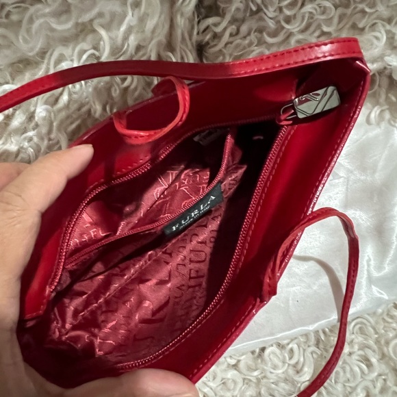 Furla Red Leather shoulder Bag - Picture 13 of 15